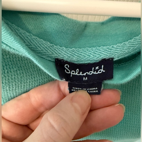 Splendid blue and green Knit Top - Picture 2 of 3